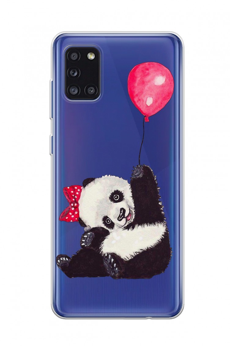 Panda Tasarımlı Samsung Galaxy A31 Telefon Kılıfı Fms054 | Sefamerve