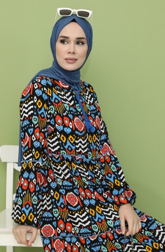 Robe Hijab Blue roi 21Y8244A-03
