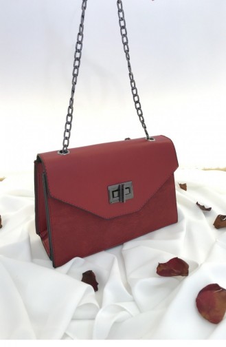 Red Shoulder Bags 000510.KIRMIZI