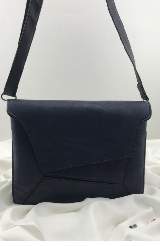 Navy Blue Shoulder Bags 000620.LACIVERT