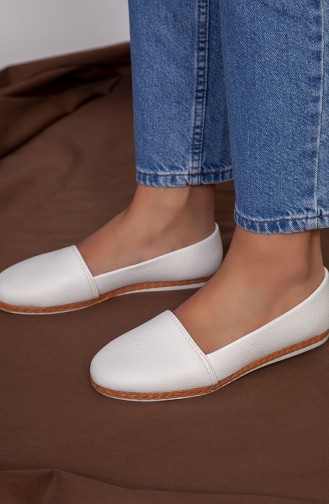 الأحذية الكاجوال أبيض 301-06