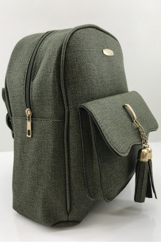 Khaki Backpack 001053.HAKI