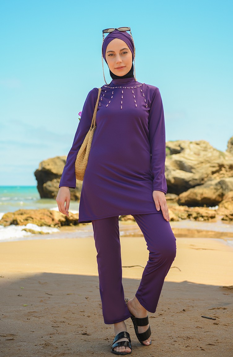 Rocky Islamic Swimsuit 4305-02 Purple 4305-02 | Sefamerve