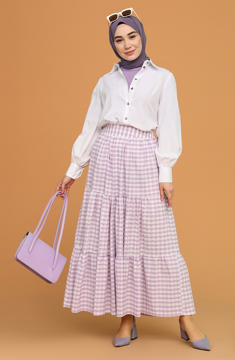 Purple Skirt 1636-02 | Sefamerve