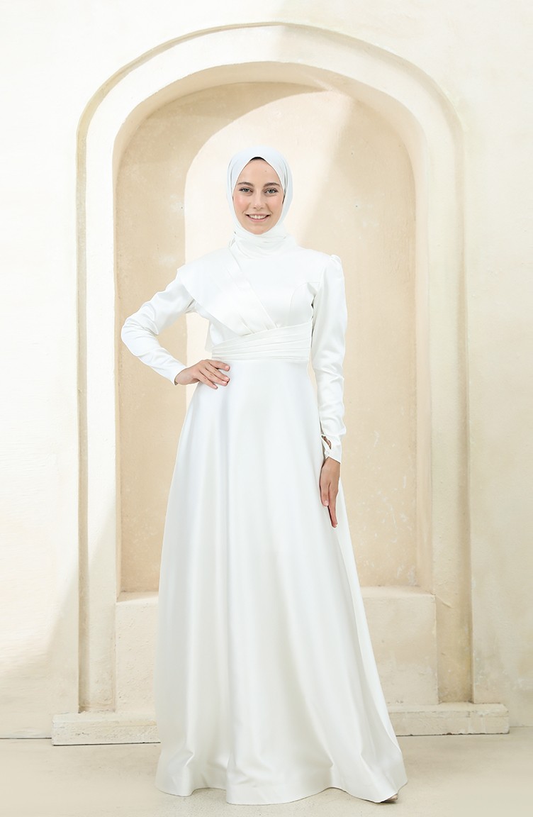 للإتصال توقعات أكسد saten beyaz tesettür elbise - decora-mas.com