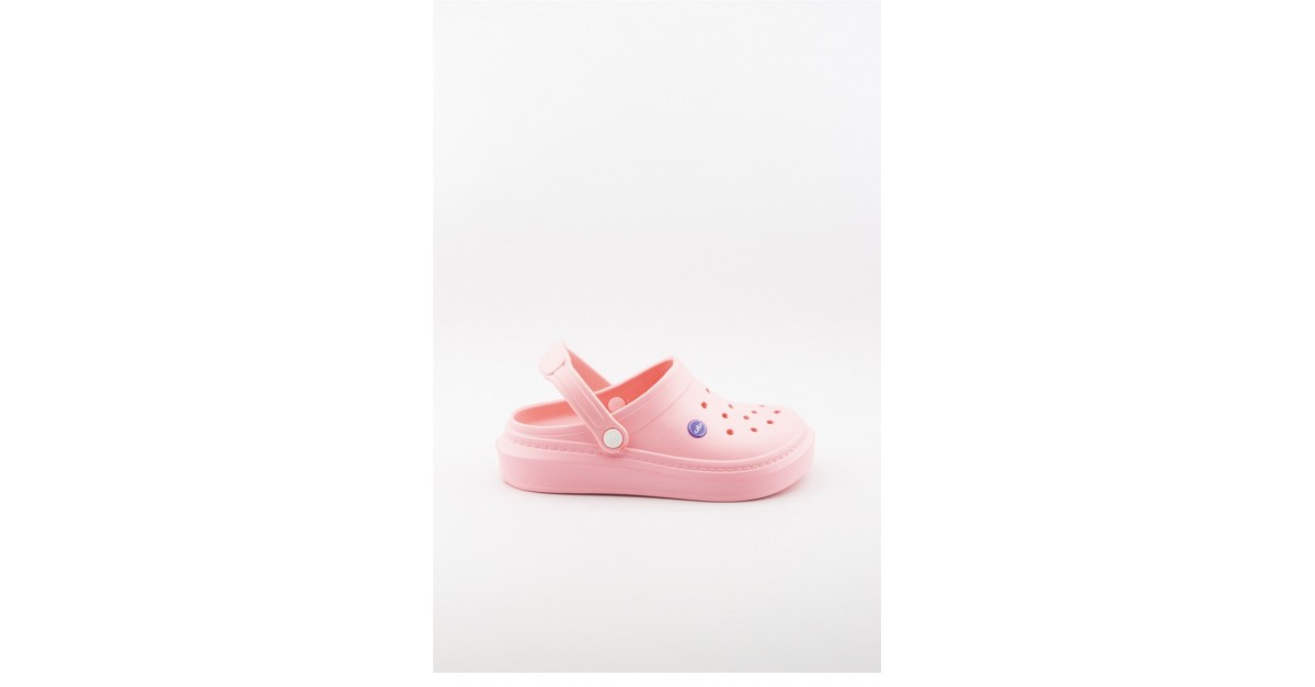 Pink Summer Slippers 3806.MM FLORASAN PEMBE | Sefamerve