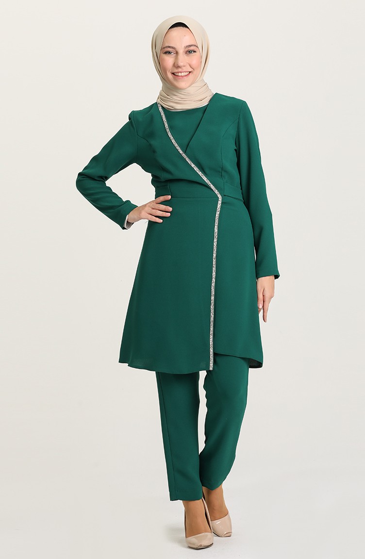 Emerald Green Suit 4906-02 | Sefamerve