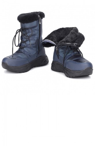 Navy Blue Boots-booties 20KBOOTKIK00003_2355