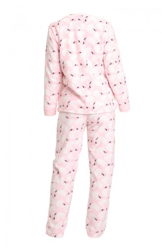 Lachsrosa Pyjama 2505.Somon
