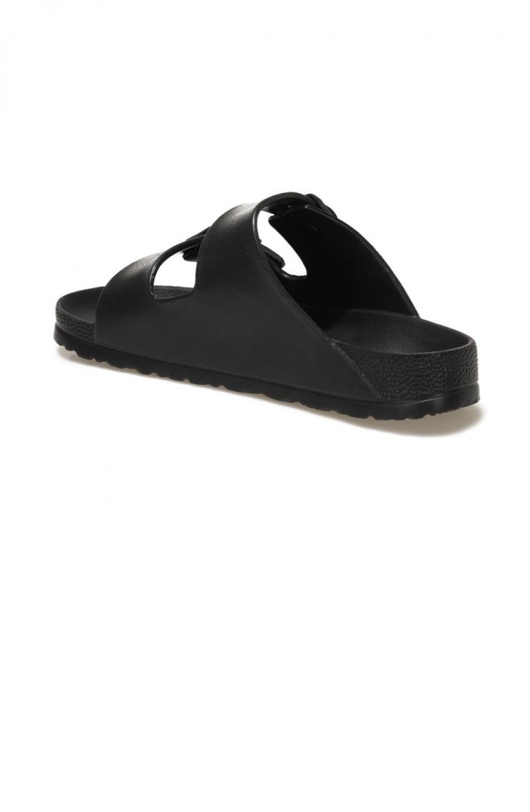 Black Summer Slippers 400367.SİYAH | Sefamerve