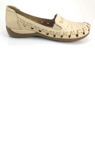Beige Casual Shoes 11676