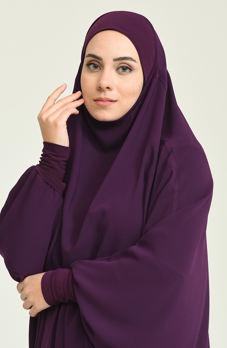 Purple Burqa 0007-08 | Sefamerve