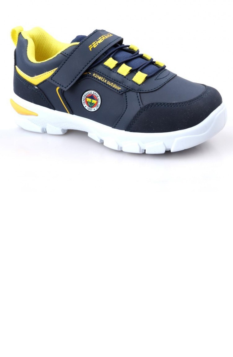 Kinetix Softer Fb Lisanslı Erkek Çocuk Sneaker Spor Ayakkabı Lacivert |  Sefamerve