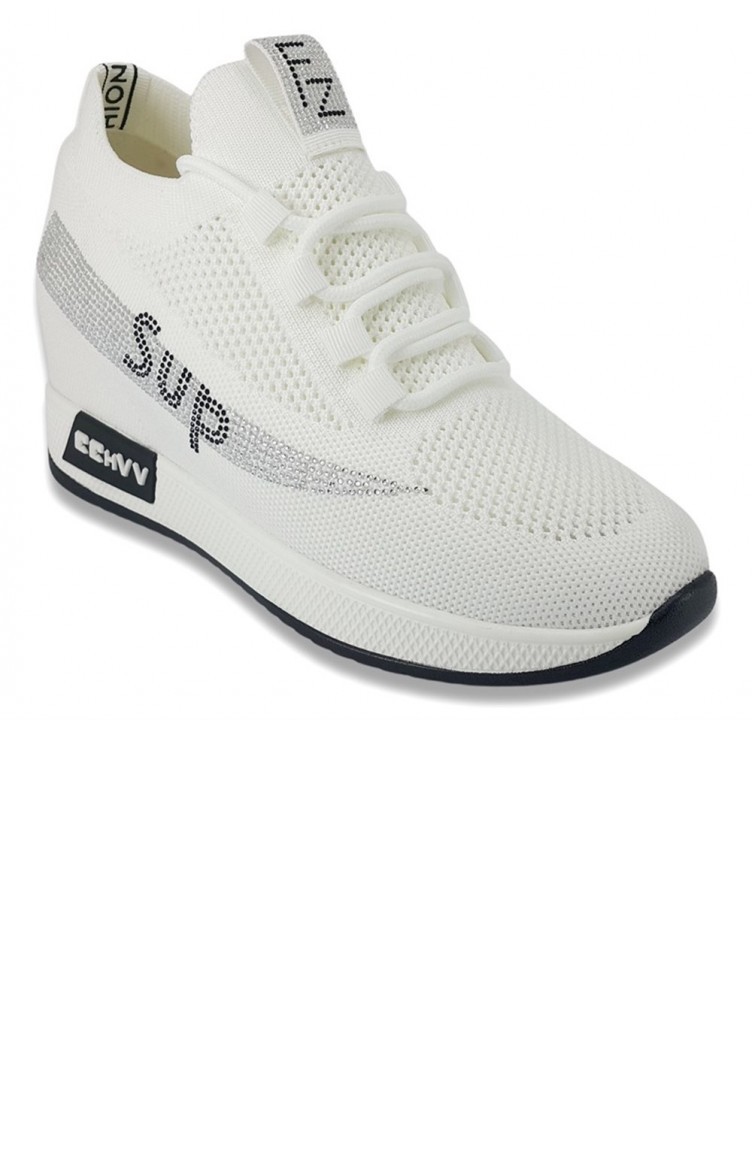 Chaussures Baskets Blanc 11946 | Sefamerve