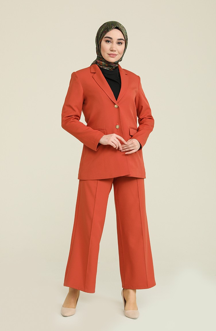 Brick Red Suit 1240-03 | Sefamerve