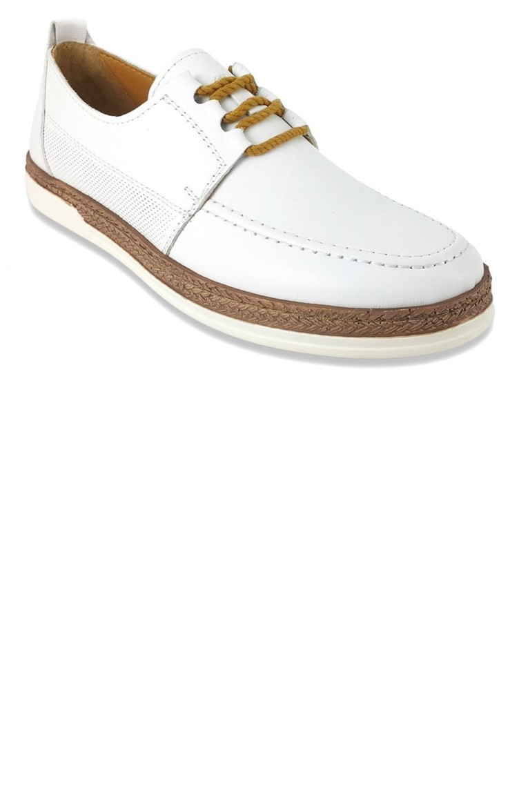 Weiß Tägliche Schuhe 11984 | Sefamerve