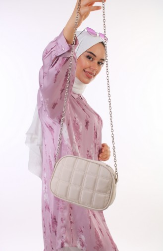 Cream Shoulder Bag 7052-02