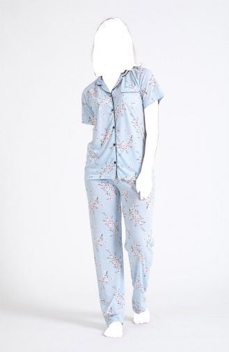 Light Blue Pajamas 1974-01