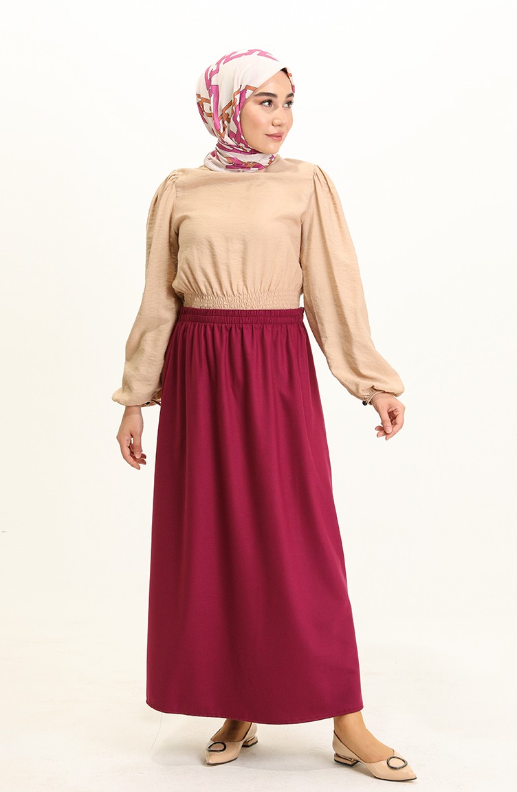 Fuchsia Skirt 102022174ETK-01 | Sefamerve