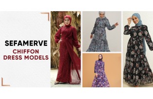 Chiffon Dress Models - Sefamerve