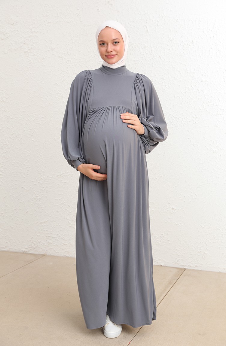 Robe Hijab Gris 228448-03 | Sefamerve