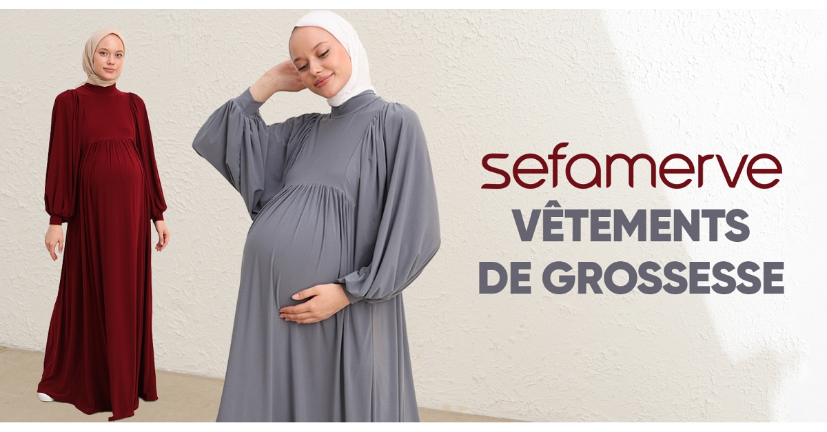 Collection Hijab de grossesse - Campagnes de Tuniques | Sefamerve