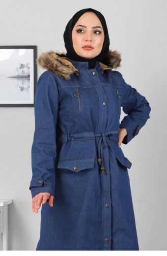 Blue Winter Coat 12863