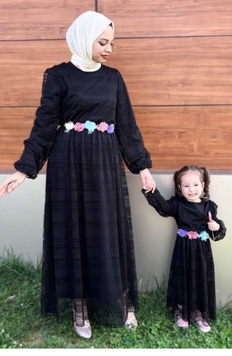 Dantelli Bebek ve Çocuk Elbise | Sefamerve