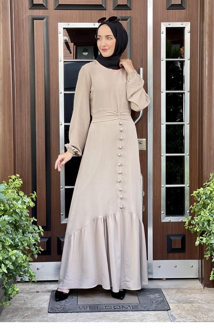 Robe Hijab Vison 1519TGM.VZN | Sefamerve