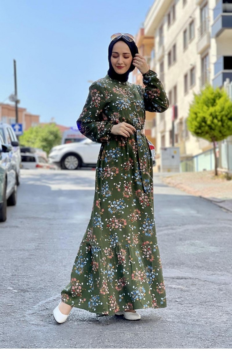 Robe Hijab Khaki 0263SGS.HAK | Sefamerve