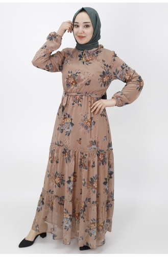Robe Hijab Beige 401-04