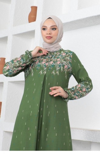 Robe Hijab Vert 0285SGS.YSL