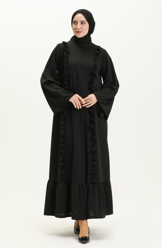 Black Hijab Dress 11m01-02