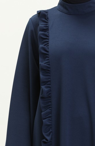 Indigo Hijab Dress 11m01-04