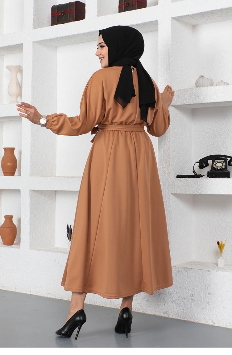 Tabak Hijab Kleider 2051MG.TAB | Sefamerve