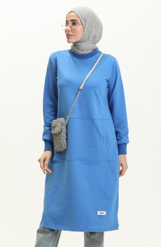 Mavi Tunik Modelleri ve Fiyatları-Tesettür Giyim-Sefamerve