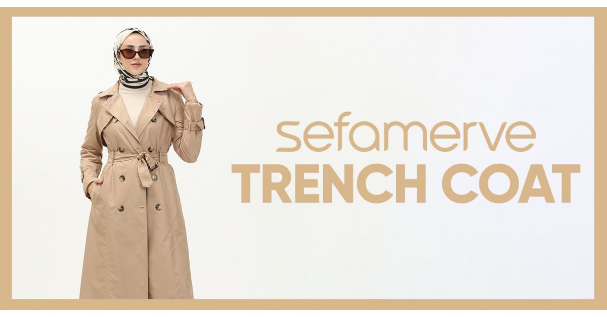 Muslim Trench Coat Models | Sefamerve