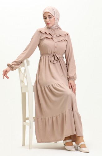 Mink Hijab Dress 11m08-05