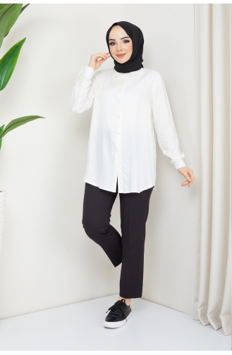 Modèles de Chemise Blanche et Prix - Vêtement Islamique | SefaMerve