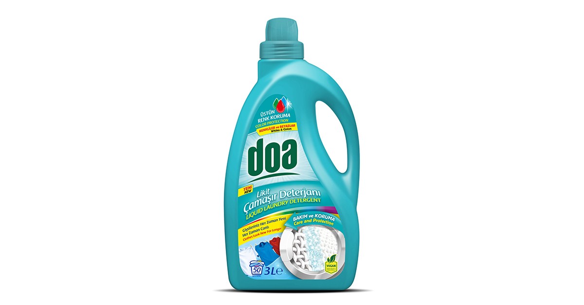 Doa Liquid Laundry Detergent Dark and Black - Temizlik doa'sında var!