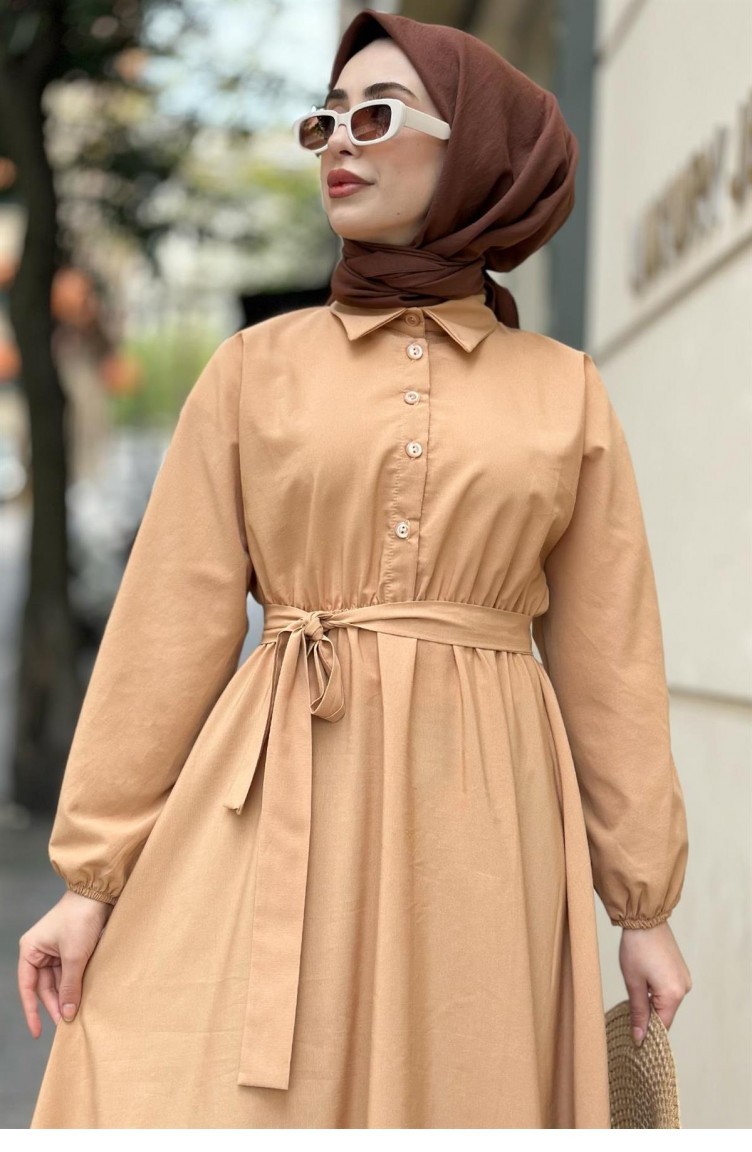 Green Hijab Dress 1705 | Sefamerve