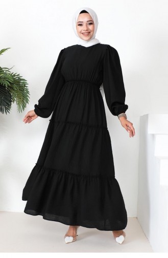 Siyah Tesettür Elbise Modelleri ve Fiyatları - Tesettür Giyim - Sefamerve