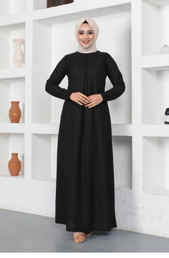 A Pile Model Elbise Siyah | Sefamerve