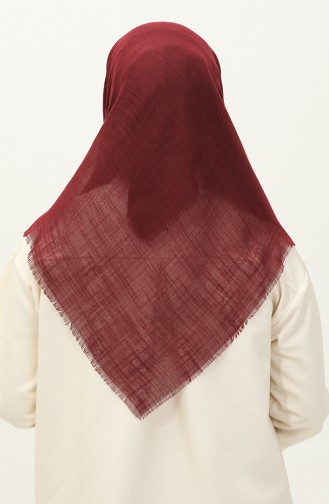 Plain Flamed Scarf 90155-01 Plum 90155-01