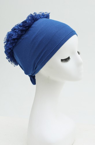 Bonnet a Froufrous 7001-08 Bleu Roi 7001-08