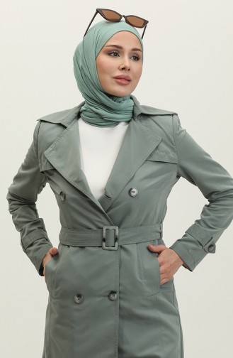 معطف جميل صيفي قصير من قماش الجبردين غير مُبطن للنساء من جميلة 6506.Retro