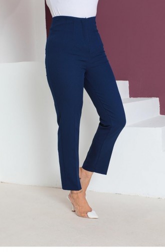 6157Nrs Dart Trousers Navy Blue 9240
