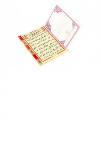10 قطع من حقيبة كتب ياسين حجم 128 صفحة اسم مخصص تسمية حقيبة من الورق المقوى اللون الوردي هدية Mevlid 4897654300467 4897654300467
