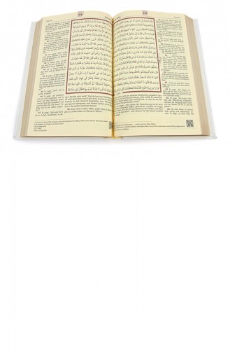 Quran With German Translation Medium Size White 4897654305186 4897654305186