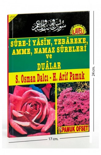 Güllü Yasin Book Medium Size 80 Pages Annotated Pamuk Publishing House Mawlid Gift 9786054496303 9786054496303